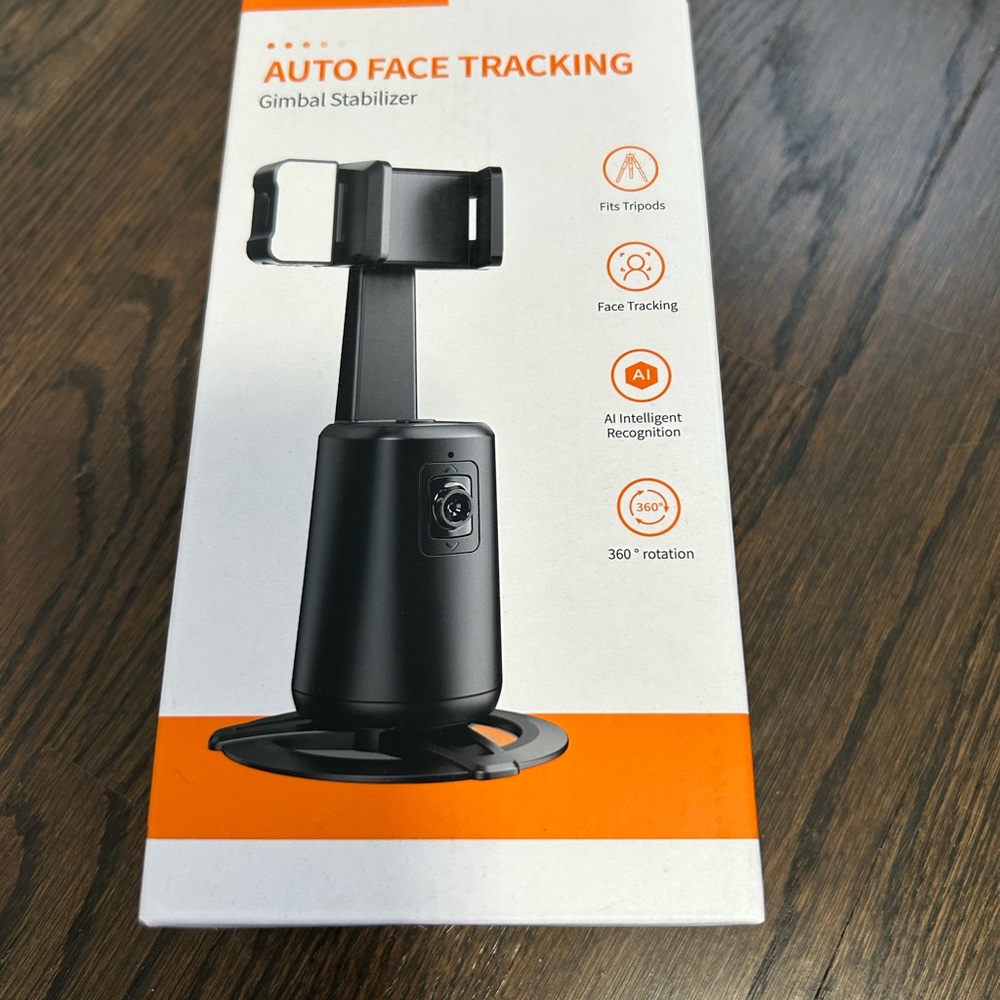Auto Face Tracking Gimbal Stabilizer - Black